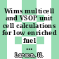 Wims multicell and VSOP unit cell calculations for low enriched fuel cycle in the GA 1160 reactor : [E-Book]