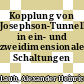 Kopplung von Josephson-Tunnelkontakten in ein- und zweidimensionalen Schaltungen /