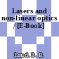 Lasers and non-linear optics / [E-Book]