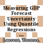 Measuring GDP Forecast Uncertainty Using Quantile Regressions [E-Book] /