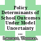 Policy Determinants of School Outcomes Under Model Uncertainty [E-Book]: Evidence from South Africa /