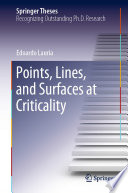 Points, Lines, and Surfaces at Criticality [E-Book] /