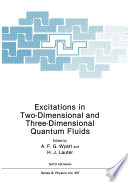 Excitations in Two-Dimensional and Three-Dimensional Quantum Fluids [E-Book] /