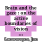 Brain and the gaze : on the active boundaries of vision [E-Book] /