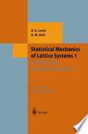Statistical Mechanics of Lattice Systems [E-Book] : Volume 1: Closed-Form and Exact Solutions /