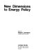 New dimensions to energy policy /
