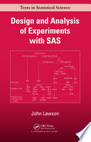 Design and analysis of experiments with SAS [E-Book] /