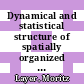 Dynamical and statistical structure of spatially organized neuronal networks [E-Book] /