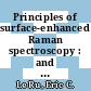 Principles of surface-enhanced Raman spectroscopy : and related plasmonic effects [E-Book] /