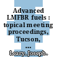 Advanced LMFBR fuels : topical meeting proceedings, Tucson, Arizona, October 10-13, 1977 /