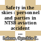 Safety in the skies : personnel and parties in NTSB aviation accident investigations [E-Book] /
