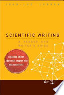 Scientific writing : a reader and writers guide /