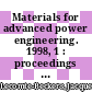 Materials for advanced power engineering. 1998, 1 : proceedings of the 6th Liege Conference [E-Book] /