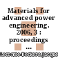 Materials for advanced power engineering. 2006, 3 : proceedings of the 8th Liege conference /