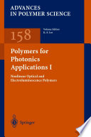Polymers for Photonics Applications I [E-Book] /