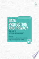 Data protection and privacy : the age of intelligent machines [E-Book] /