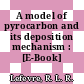 A model of pyrocarbon and its deposition mechanism : [E-Book]