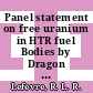 Panel statement on free uranium in HTR fuel Bodies by Dragon Project Quality Control Working Party : [E-Book]