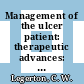 Management of the ulcer patient: therapeutic advances: proceedings of a symposium : Innisbrook, FL, 06.04.1984-07.04.1984.