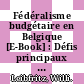 Fédéralisme budgétaire en Belgique [E-Book] : Défis principaux et réformes envisageables /