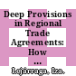 Deep Provisions in Regional Trade Agreements: How Multilateral-friendly? [E-Book]: An Overview of OECD Findings /