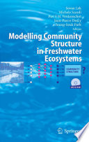 Modelling Community Structure in Freshwater Ecosystems [E-Book] /