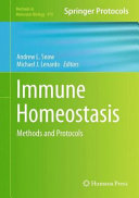 Immune Homeostasis [E-Book] : Methods and Protocols /