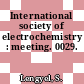 International society of electrochemistry : meeting. 0029.
