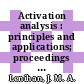 Activation analysis : principles and applications; proceedings of a NATO Advanced Study Institute held in Glasgow /