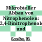 Mikrobieller Abbau von Nitrophenolen: 2,4-Dinitrophenole und 2,4,6-Trinitrophenol.