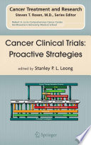 Cancer Clinical Trials: Proactive Strategies [E-Book] /