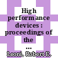High performance devices : proceedings of the 2004 IEEE Lester Eastman Conference on High Performance Devices, Rensselaer Polytechnic Institute, 4-6 August 2004 [E-Book] /