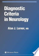 Diagnostic Criteria in Neurology [E-Book] /