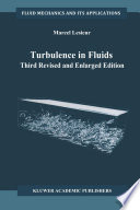 Turbulence in Fluids [E-Book] /