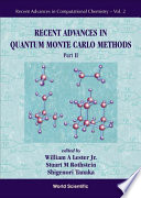 Recent advances in quantum Monte Carlo methods. 2 /