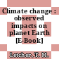 Climate change : observed impacts on planet Earth [E-Book] /