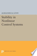 Stability in nonlinear control systems [E-Book] /