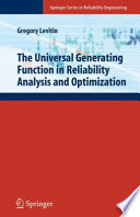 The Universal Generating Function in Reliability Analysis and Optimization [E-Book] /