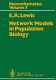 Network models in population biology /