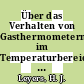 Über das Verhalten von Gasthermometern im Temperaturbereich von 300-3000 K [E-Book] /