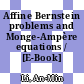 Affine Bernstein problems and Monge-Ampère equations / [E-Book]