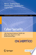 Cyber Security [E-Book] : 19th China Annual Conference, CNCERT 2022, Beijing, China, August 16-17, 2022, Revised Selected Papers /