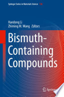 Bismuth-Containing Compounds [E-Book] /