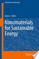Nanomaterials for Sustainable Energy [E-Book] /