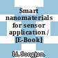 Smart nanomaterials for sensor application / [E-Book]