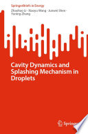 Cavity Dynamics and Splashing Mechanism in Droplets [E-Book] /
