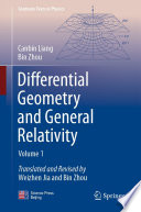 Differential Geometry and General Relativity. Volume 1 [E-Book] /