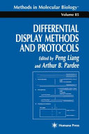 Differential Display Methods and Protocols [E-Book] /