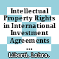 Intellectual Property Rights in International Investment Agreements [E-Book]: An Overview /