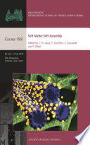 Soft matter self-assembly [E-Book] /